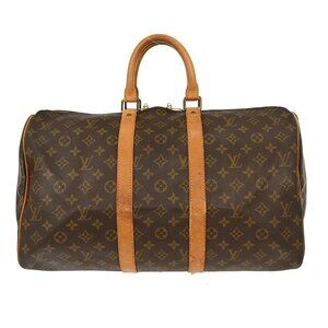 LOUIS VUITTON KEEPALL 45 DUFFLE HANDBAG MONOGRAM M41428 VI0910 YQ01824
